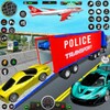 US Police Game Transport Truck icon