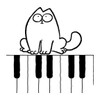 Simon's Cat Piano icon