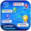 Map Location Timeline icon
