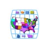 Icono de USA Map Puzzle