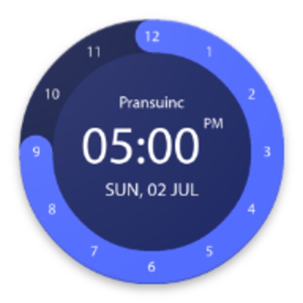 Round Clock for Android - Download the APK from Uptodown
