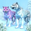 Arctic White Tiger Family Sim icon