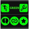 Green and Black Icon Pack icon