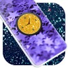 Glitter Clock Live Wallpaper icon