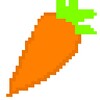 Start plant carrot icon