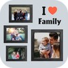 Family photo editor & frames icon