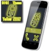 BIG! caller ID Theme Neon Yellow icon