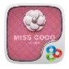 Miss COCO GO Launcher Theme simgesi