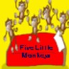 Kids Rhyme Five Little Monkey icon