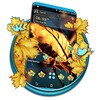 Autumn Leaf Water Drop Launcher Theme icon