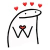 أيقونة Cute Flork Stickers