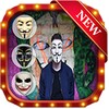 anonymous mask photo maker cam icon