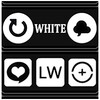 White and Black Icon Pack icon