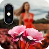 Blur photo background editor icon