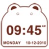 可爱熊熊时钟插件 icon