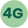 Icône تبديل الى شبكة 4G