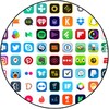 All in one app social media icon