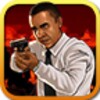 Obama shooting zombies icon