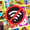 Offline Games: don't need wifi icon