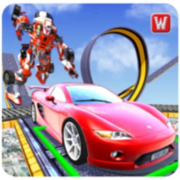Impossible Car Parking Tracks Transform Robot Game para Android - Baixe ...
