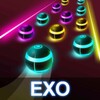 EXO Road Tiles: KPOP Colour Ball Dancing Road Run! icon
