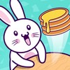 Bunny vs Kitty Pancake:Kawaii icon