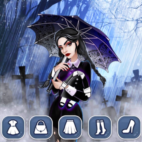 sachin and babi light blue dress Gothic Dress Up for Android main image 0