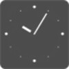 ICS Black Analog Clock Widget icon