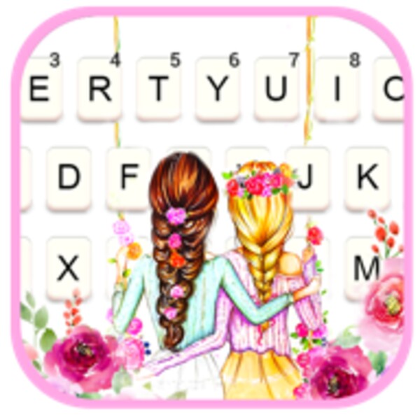 Best Friends Floral Keyboard T para Android - Descarga el APK en Uptodown