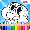 Ikon Gumballl Coloring Book