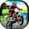 Stunt Bike Rider in Jungle icon