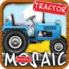 Puzzles tractor farming icon