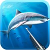 Hunter underwater spearfishing icon