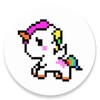 Pixel Unicorn: Color By Number icon