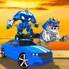 Tiger Robot Police Car Games icon