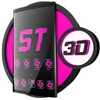 Soft touch pink icon