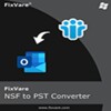 ไอคอน FixVare NSF to PST Converter