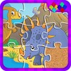 Dinosaur Puzzle Free icon