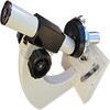 Microscope Realistic icon