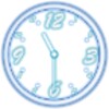 Icona di Analog Clock - Neon Transparent Theme