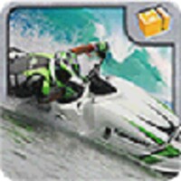 Motoboat racing:Crash android app icon