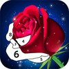 Rose Coloring Book Color Games icon
