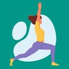Wall Pilates workout at home icon