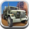 Army trucks driver icon