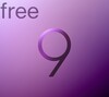 Galaxy S9 purple Theme icon