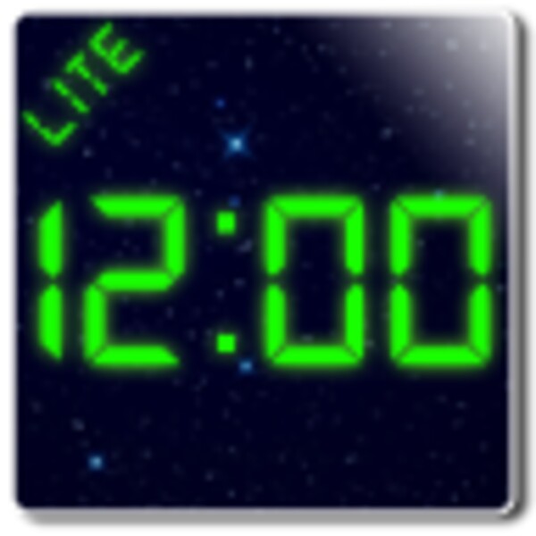 LED clock widget lite for Android - Download the APK from Uptodown