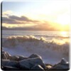 Waves on Rocks Live Wallpaper icon