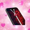 ไอคอน Rose gold lock screen zipper