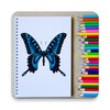How to Draw an Easy Butterfly icon
