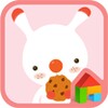 cookie rabbit dodol theme icon